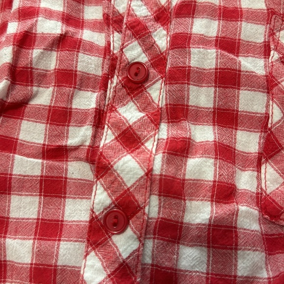 Vintage Torrid plaid sleeveless shirt - Picture 3 of 4